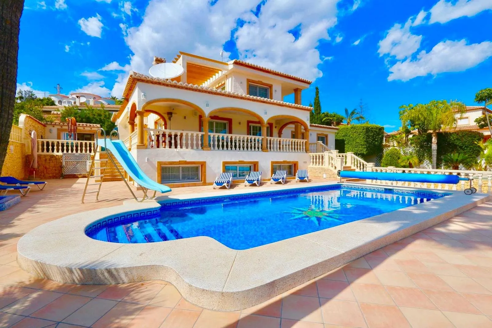 Detached villa with views of the sea and the Peñón de Ifach, Calpe