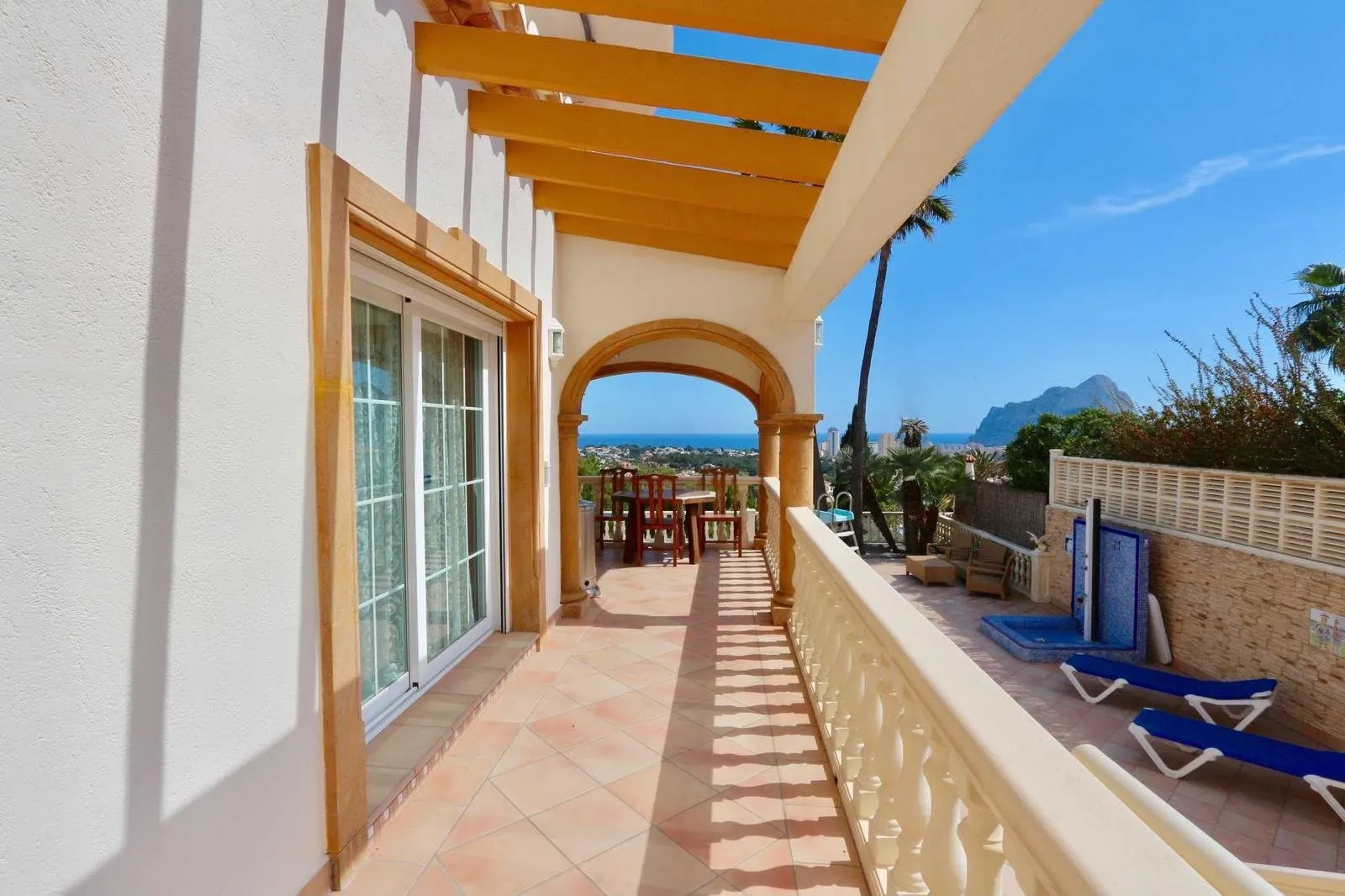 Wolnostojąca willa z widokiem na morze i Peñón de Ifach, Calpe (18)